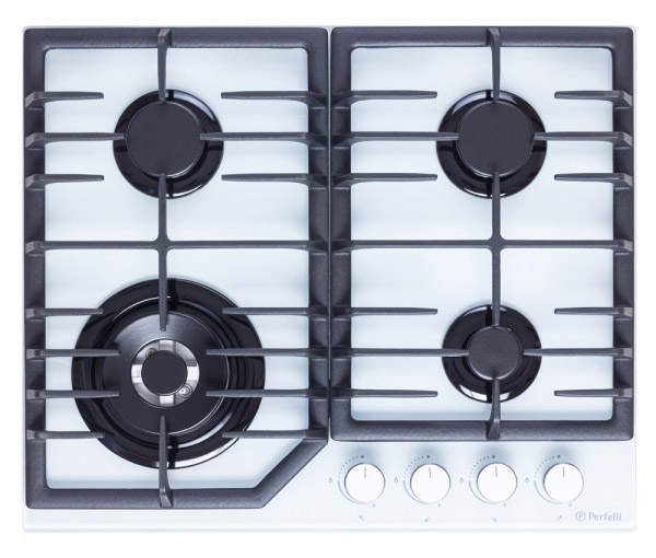 Варильна поверхня газова Perfelli HGG 61694 WH - Фото 1
