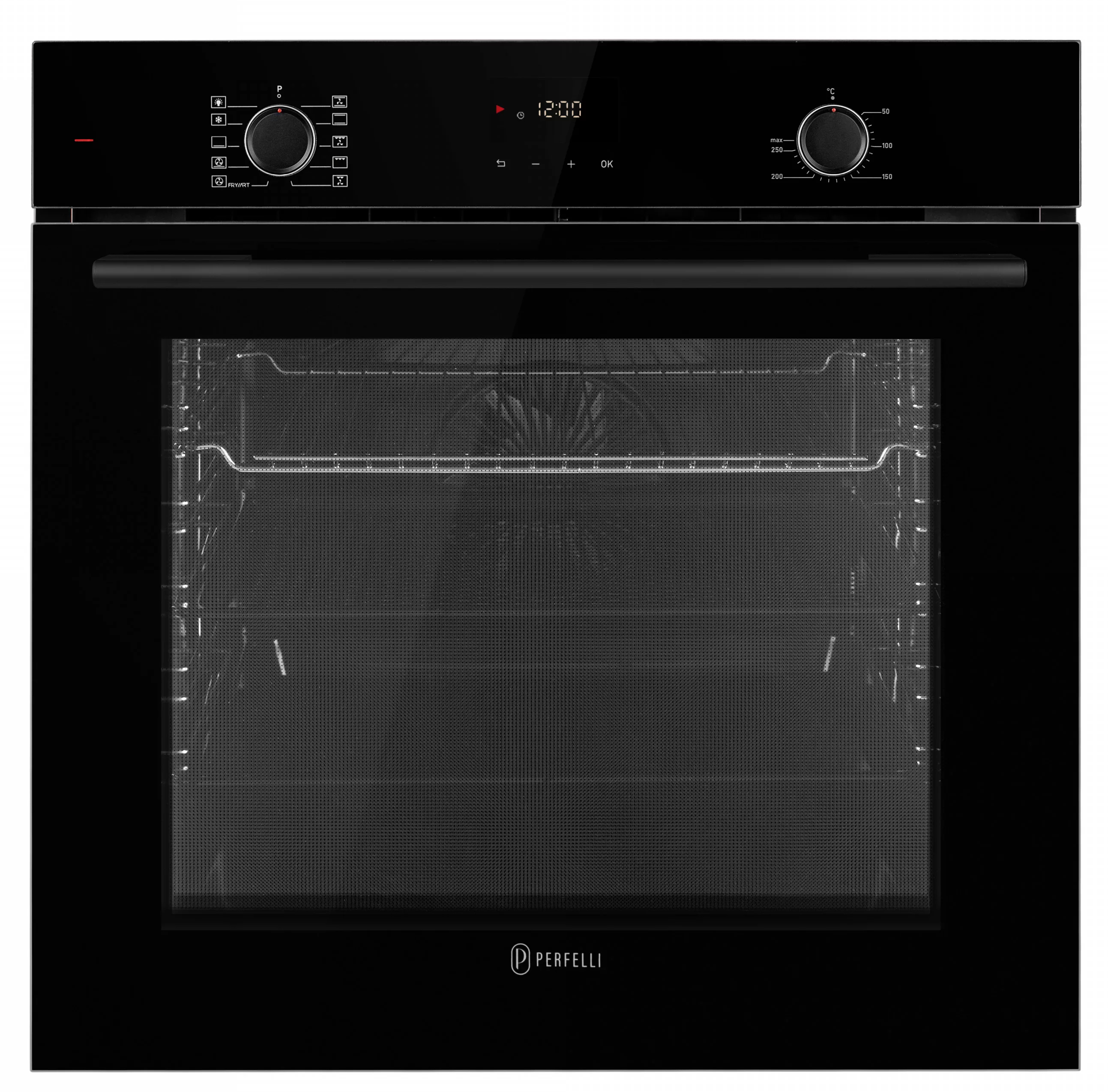 Духова шафа електрична Perfelli PERLA 6D10I NERO - Фото 1