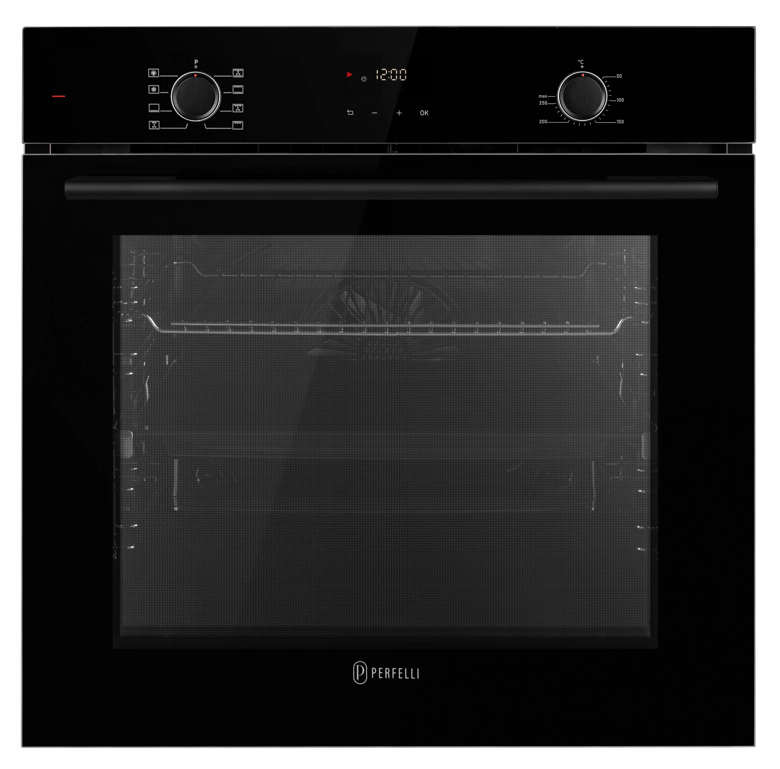 Духова шафа електрична Perfelli PERLA 6D8S NERO - Фото 1