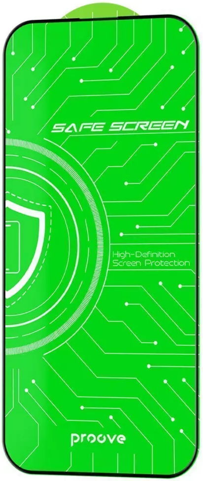 Захисне скло для смартфону Proove Safe Screen iPhone 17 Pro Black (PGPSSI17P001) - Фото 1