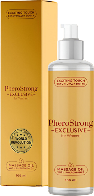 Масло для масажу PheroStrong Exclusive For Women 100 мл (5905669259392) - Фото 1