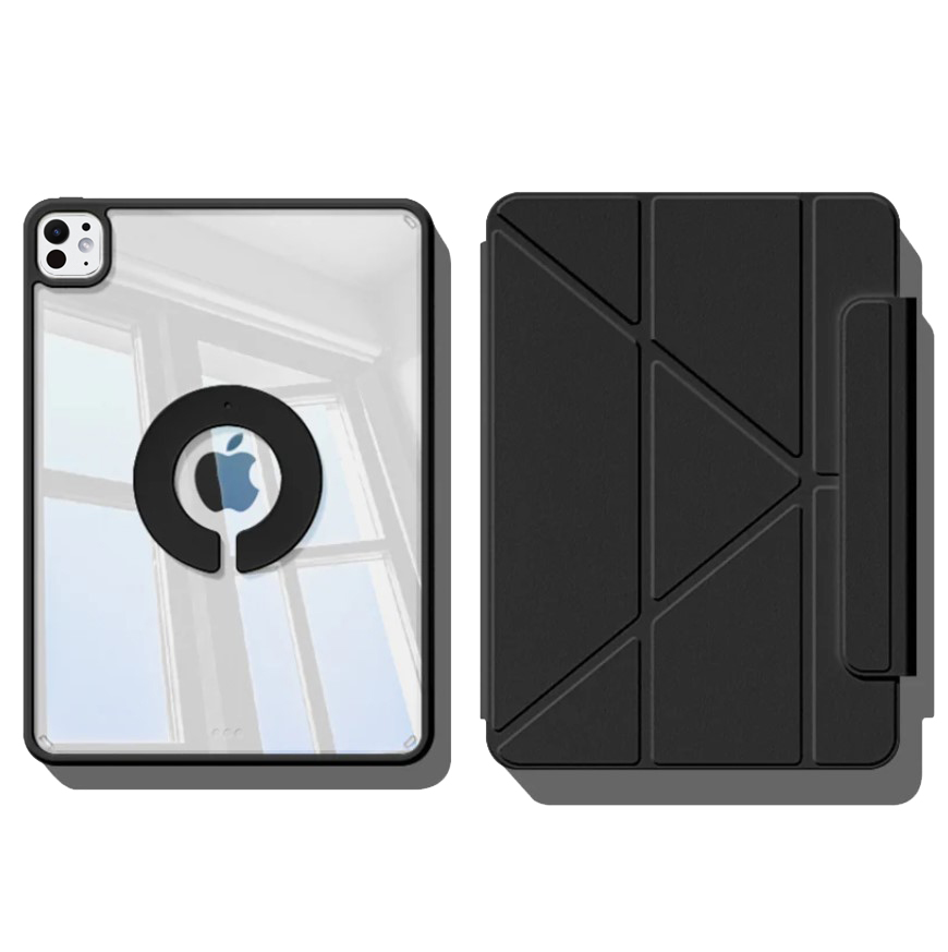 Чехол для планшета BeCover Ultra Slim Origami Flex с креплением Apple iPad Pro 11" M4 2024 Black (712977) - Фото 1