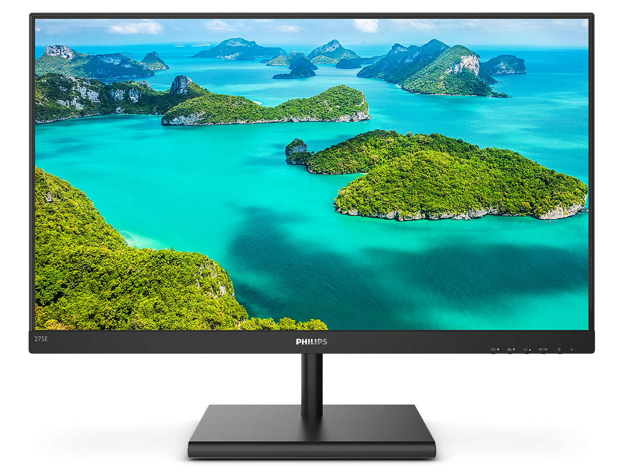 Монитор Philips 275E1S/00 Black - Фото 1