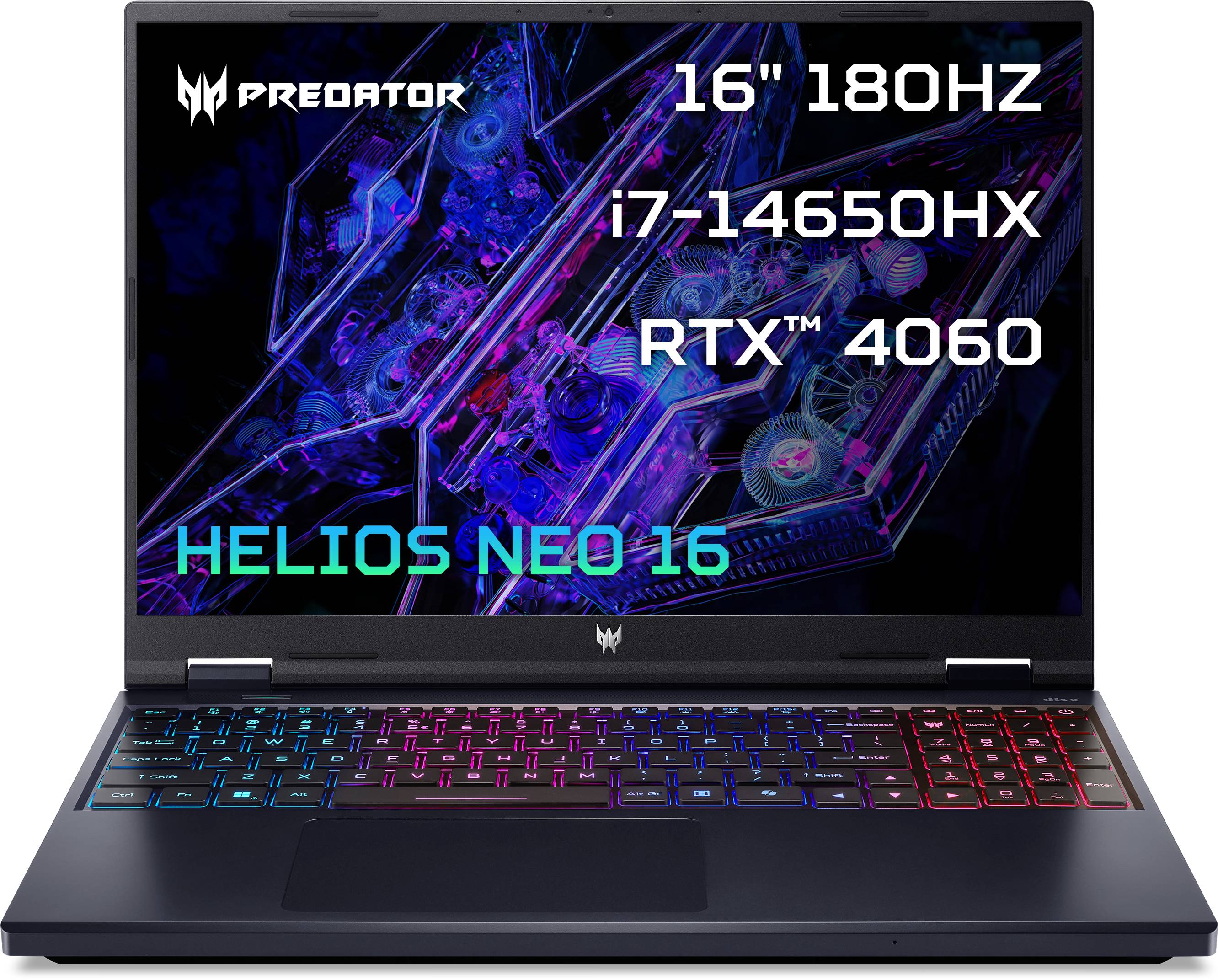 Ноутбук игровой Acer Predator Helios Neo 16 PHN16-72 (NH.QRFEU.007) Abyssal Black - Фото 1