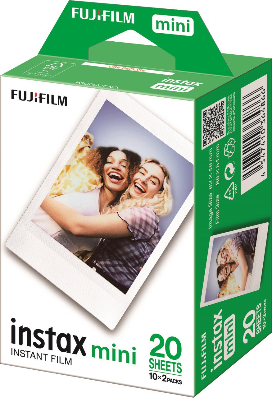 Фотоплёнка Fujifilm INSTAX Mini Glossy 2x10 шт. (16567828) - Фото 1