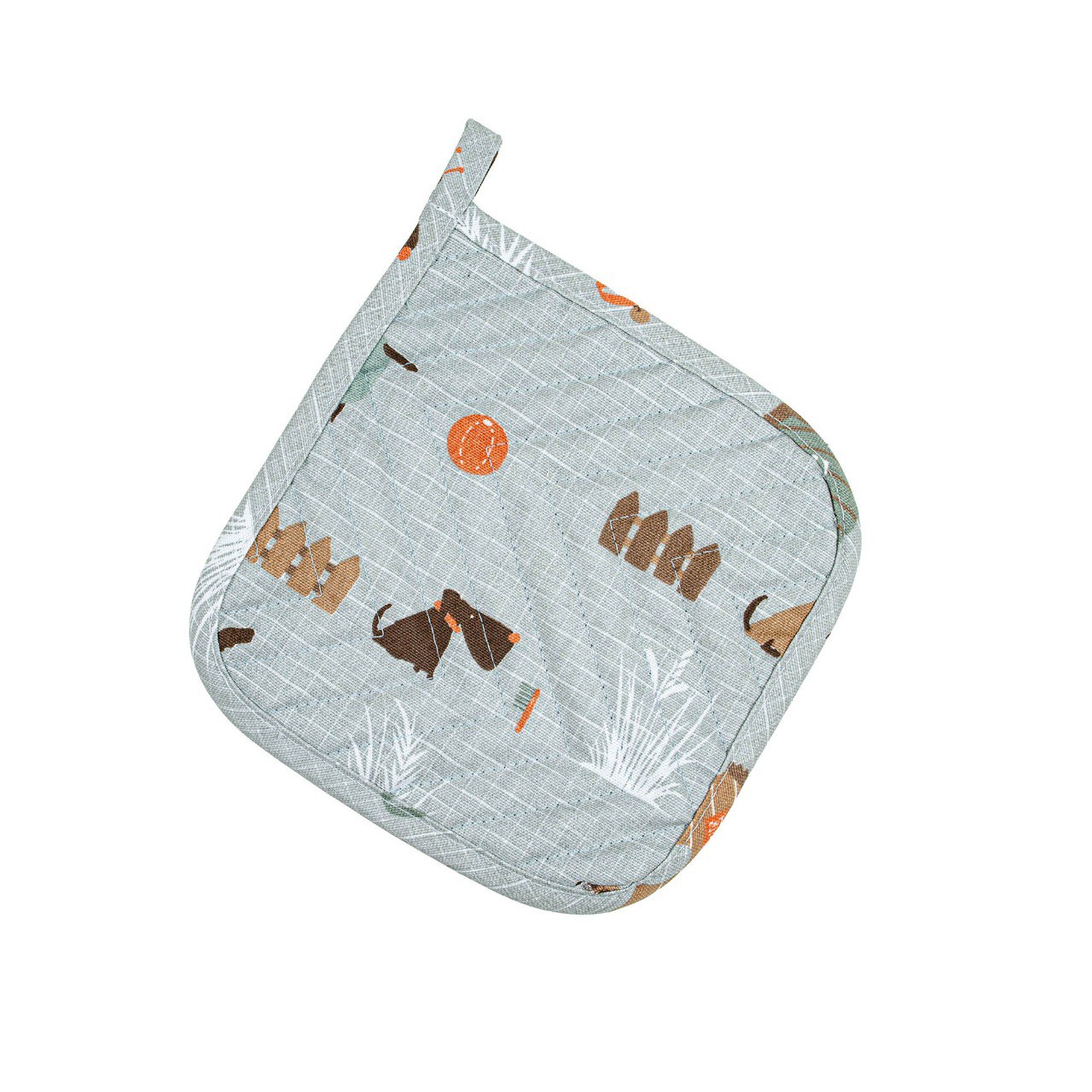 Прихватка Home Line ГАВ-ГАВ Серый (178504) - Фото 1