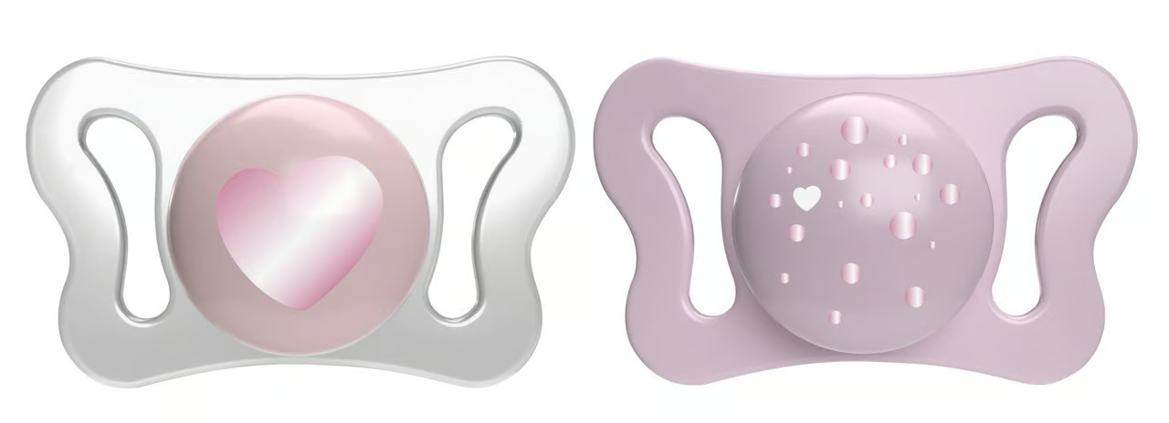 Ортодонтична пустушка Chicco Physioforma Micro 0-2 місяців 2 шт. (75126.11) - Фото 1