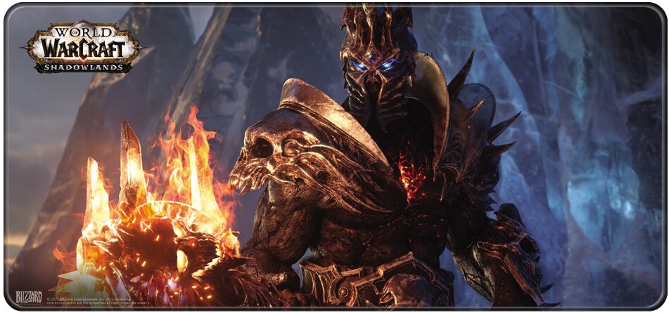 Килимок для миші ігровий World of Warcraft Shadowlands Bolvar XL (FBLMPWOWLEACH21XL) - Фото 1