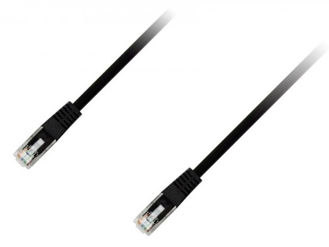 Кабель патч-корд Piko CAT5e UTP Ethernet RJ45 2 m Black (1283126474040) - Фото 1