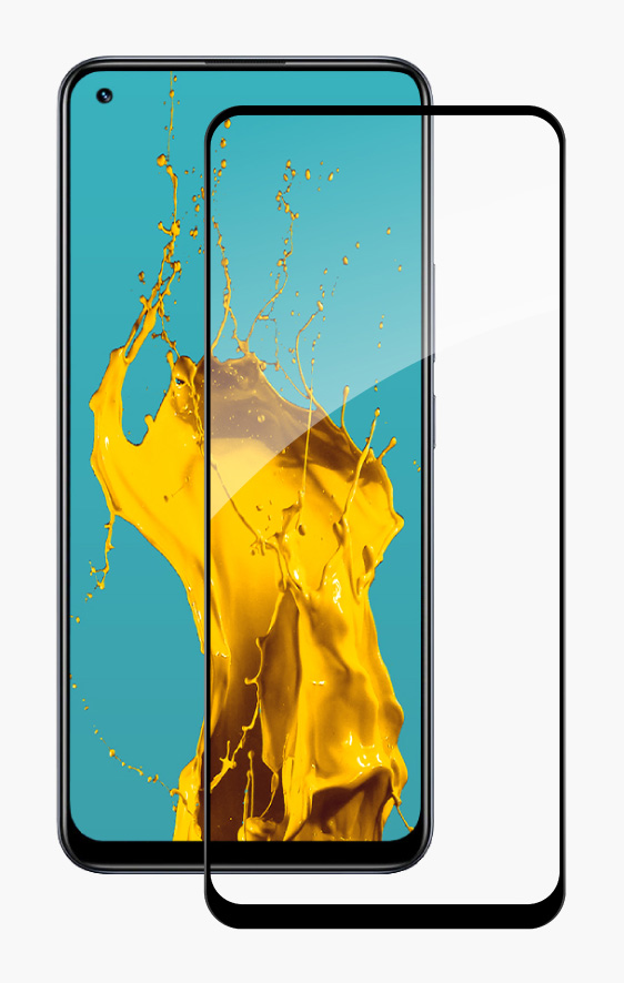 Защитное стекло для смартфона Piko Full Glue for Realme 8 (1283126523281) - Фото 1
