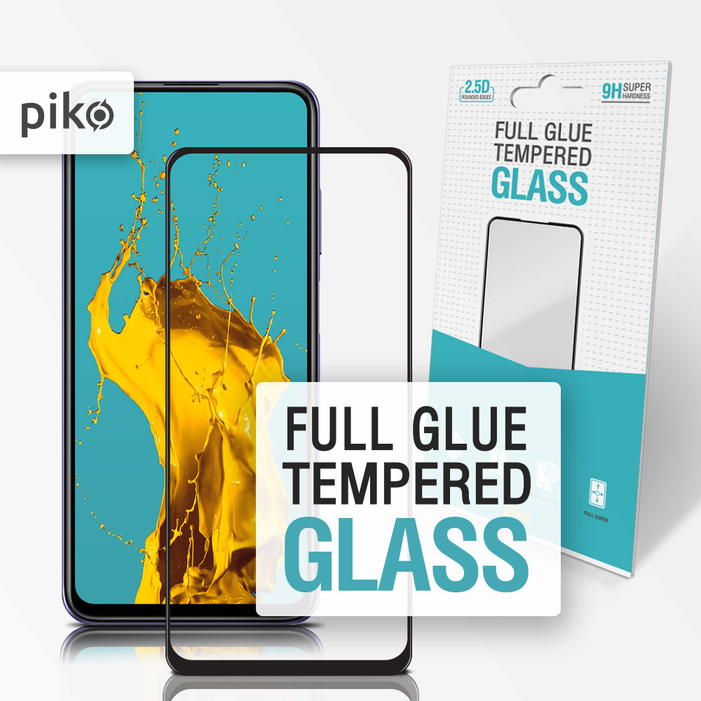 Защитное стекло для смартфона Piko Full Glue for Xiaomi Redmi Note 9T (1283126510373) - Фото 1