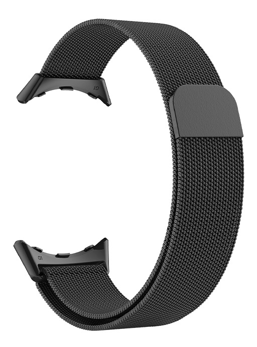 Ремешок для смарт-часов Armorstandart Milanese Magnetic Band for Google Pixel Watch / Watch 2 / Watch 3 41 mm Black (ARM75445) - Фото 1