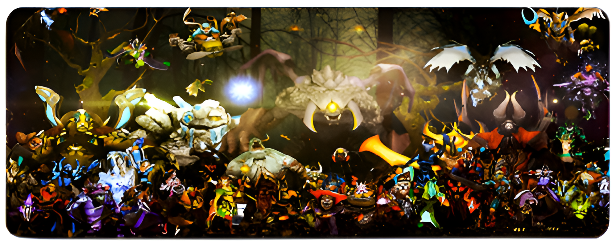 Килимок для миші ігровий Voltronic DOTA2 Attack of the Titans (AT37/20) - Фото 1