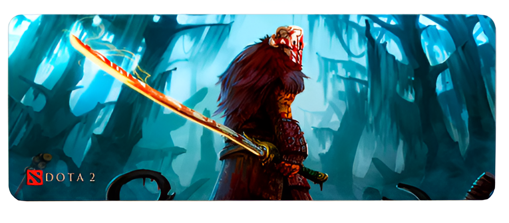 Килимок для миші ігровий Voltronic DOTA2 Blyde half-wolf (DOTA2-BHW37) - Фото 1
