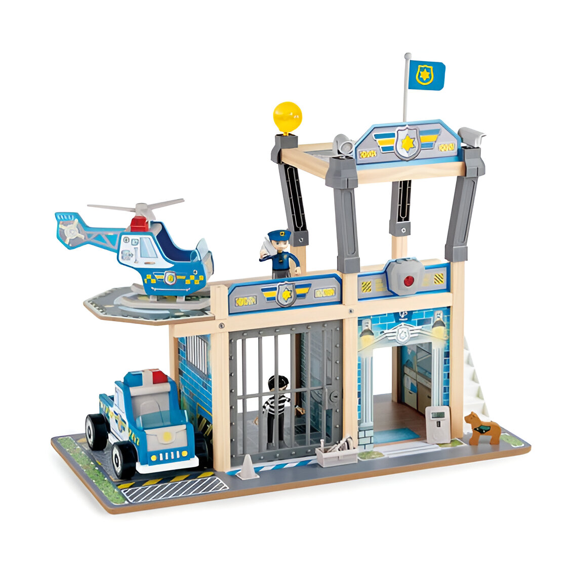 Игровой набор микс Hape Полицейский участок (E3050) - Фото 1