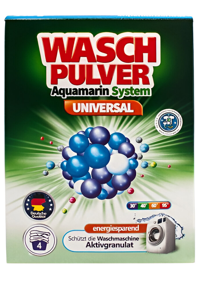 Стиральный порошок Wasch Pulver Universal 340 г (4260634110155) - Фото 1