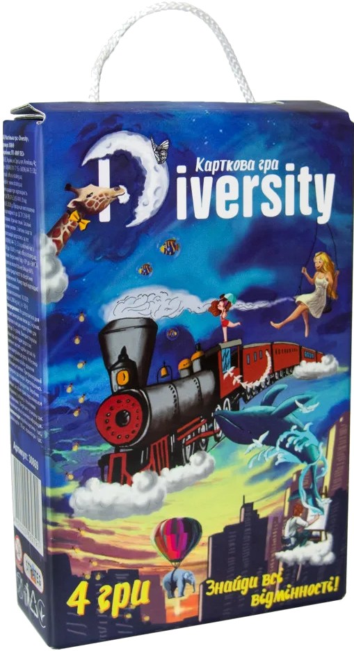 Настільна гра (5-7 років) Strateg Diversity (укр) (30869) - Фото 1