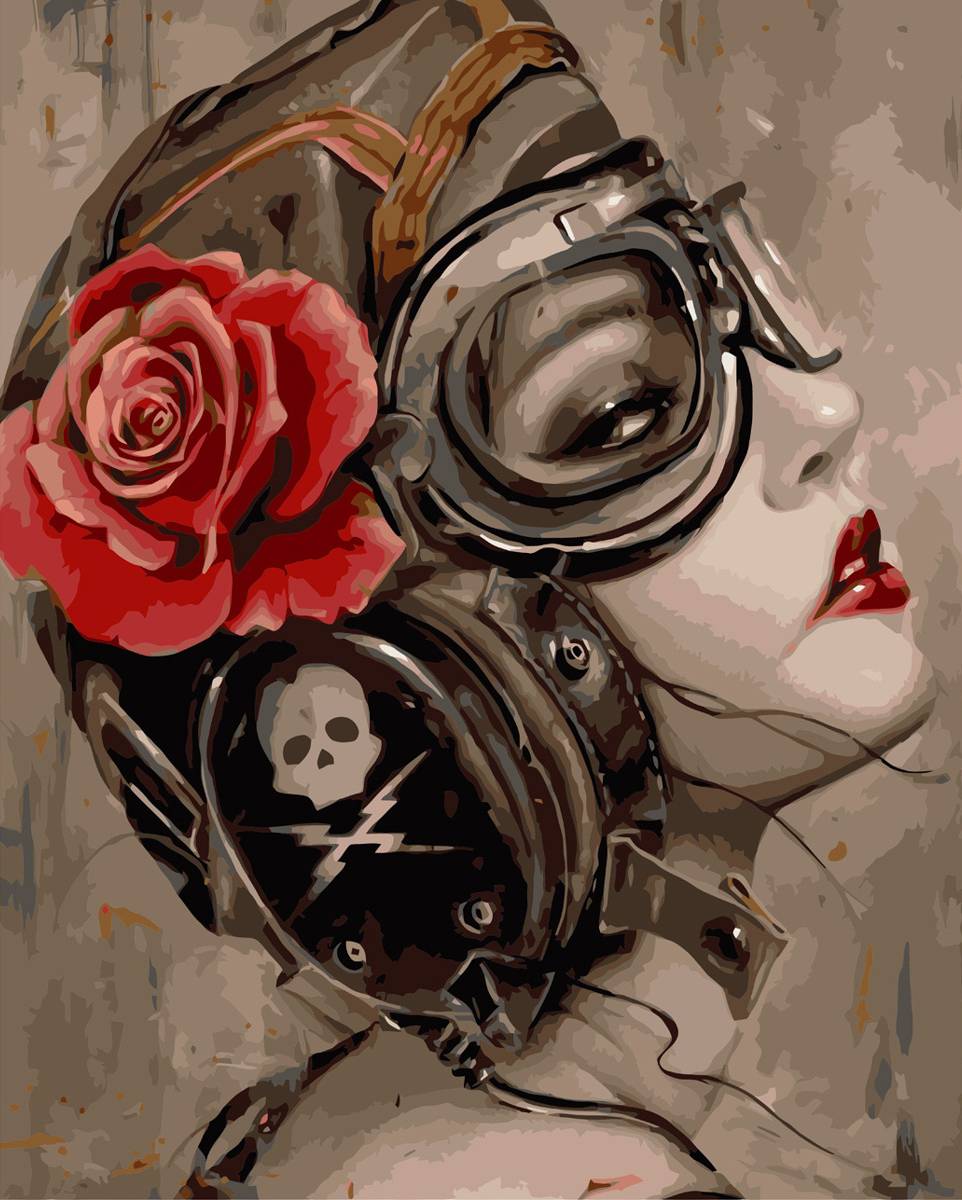 Картина по номерам Strateg Убийственная красота 40х50 см (VA-3657) - Фото 1