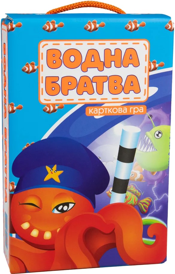 Настольная игра развлекательная (5-7 лет) Strateg Водная братва (укр. яз) (30284) - Фото 1