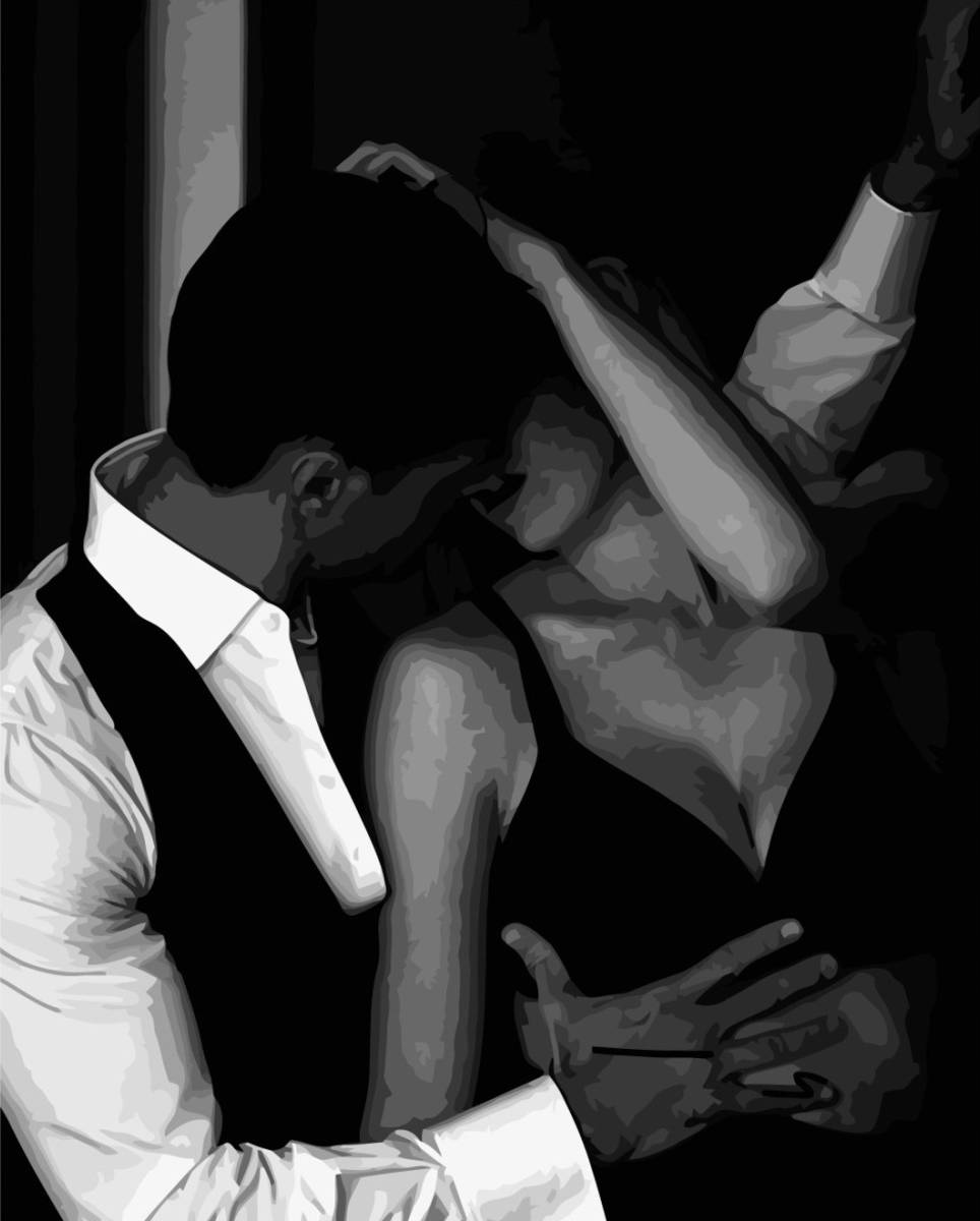 Картина по номерам Strateg Огонь страсти 40х50 см (VA-1896) - Фото 1