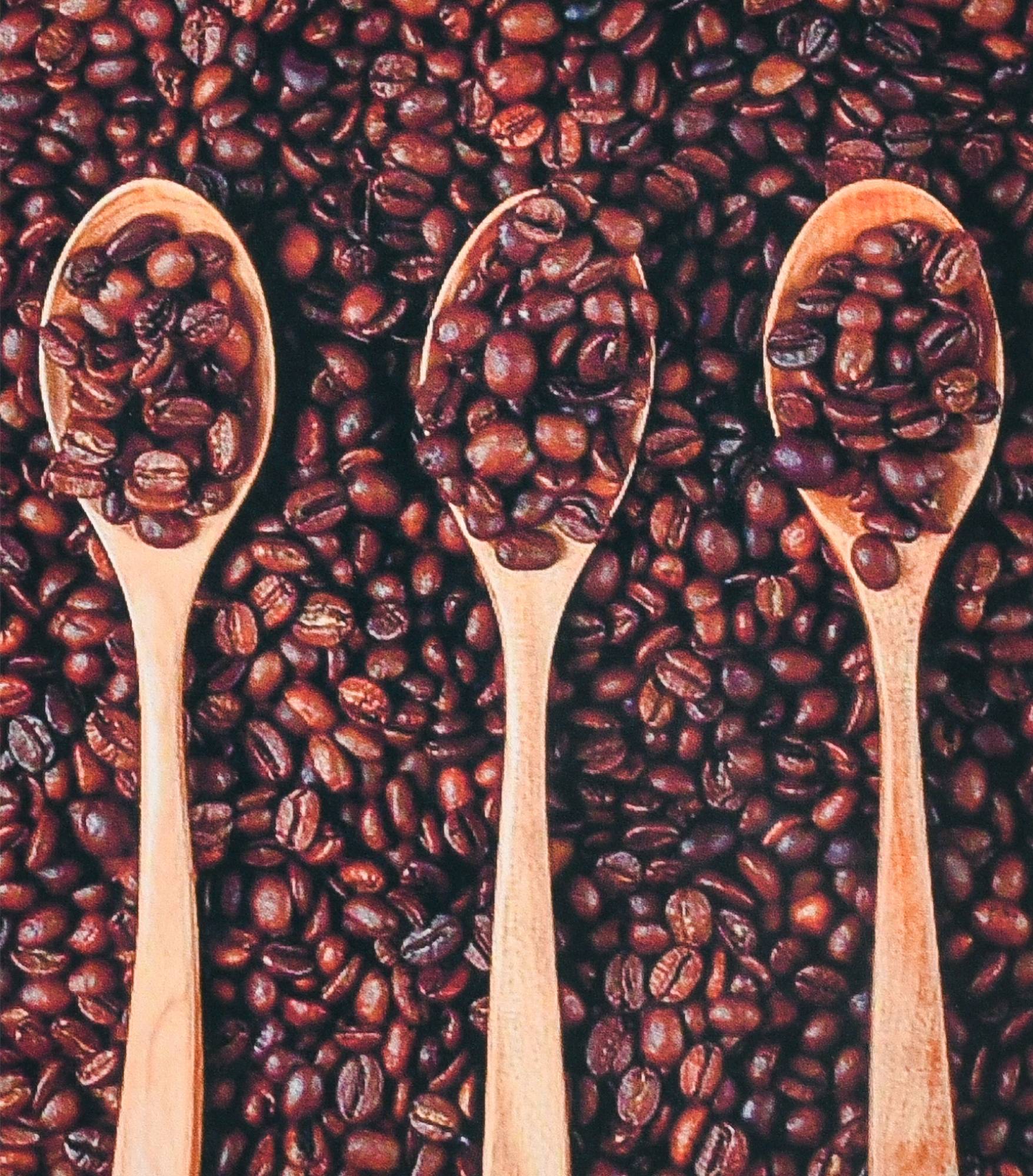 Алмазний живопис Strateg Кава у кожній ложечці 40х50 см (SK88235) - Фото 1