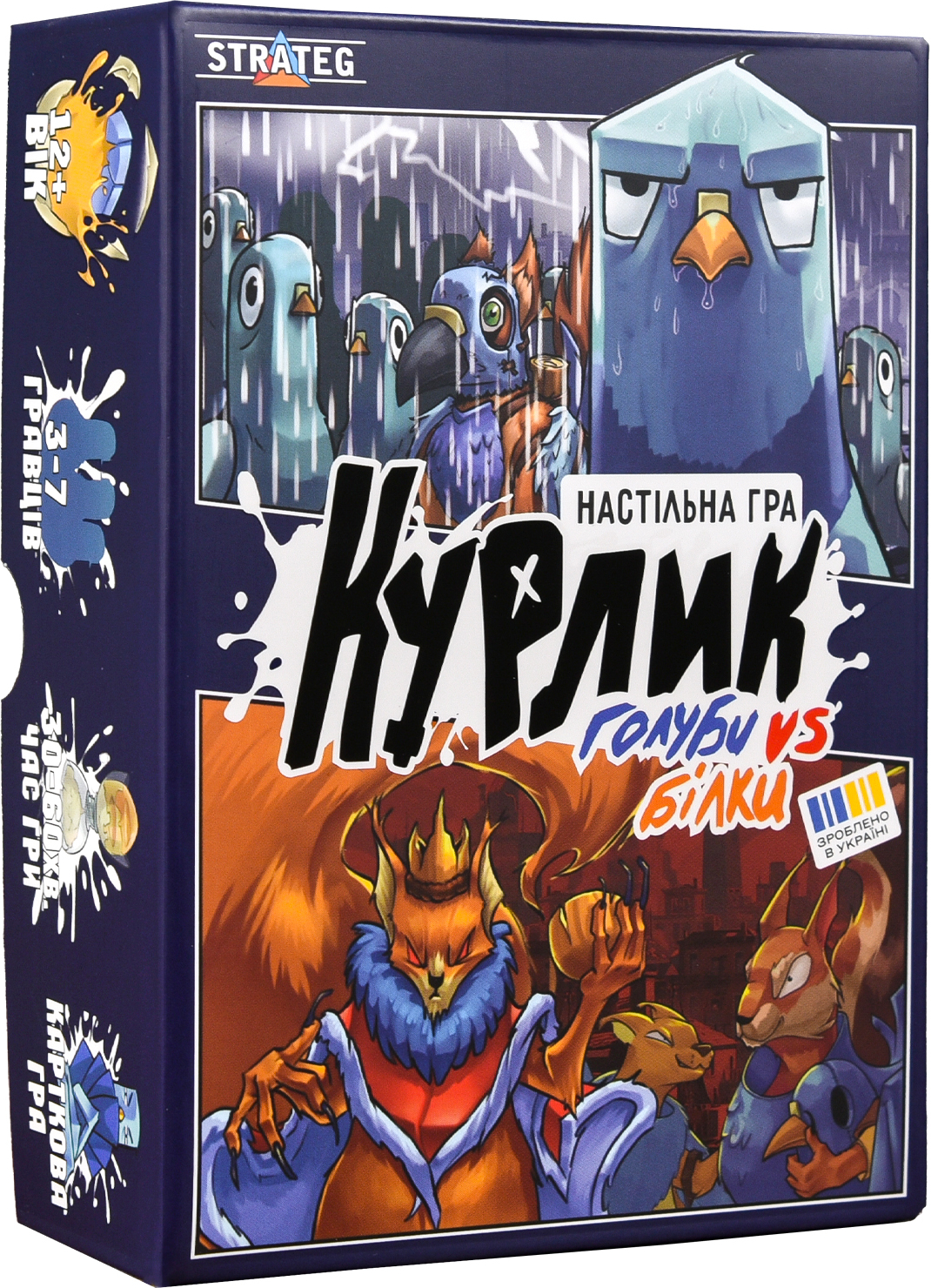 Купить Настольная игра (12+) Strateg Курлик укр (30690) - Фото 1 Настольная игра (12+) Strateg Курлик укр (30690) - Фото 1