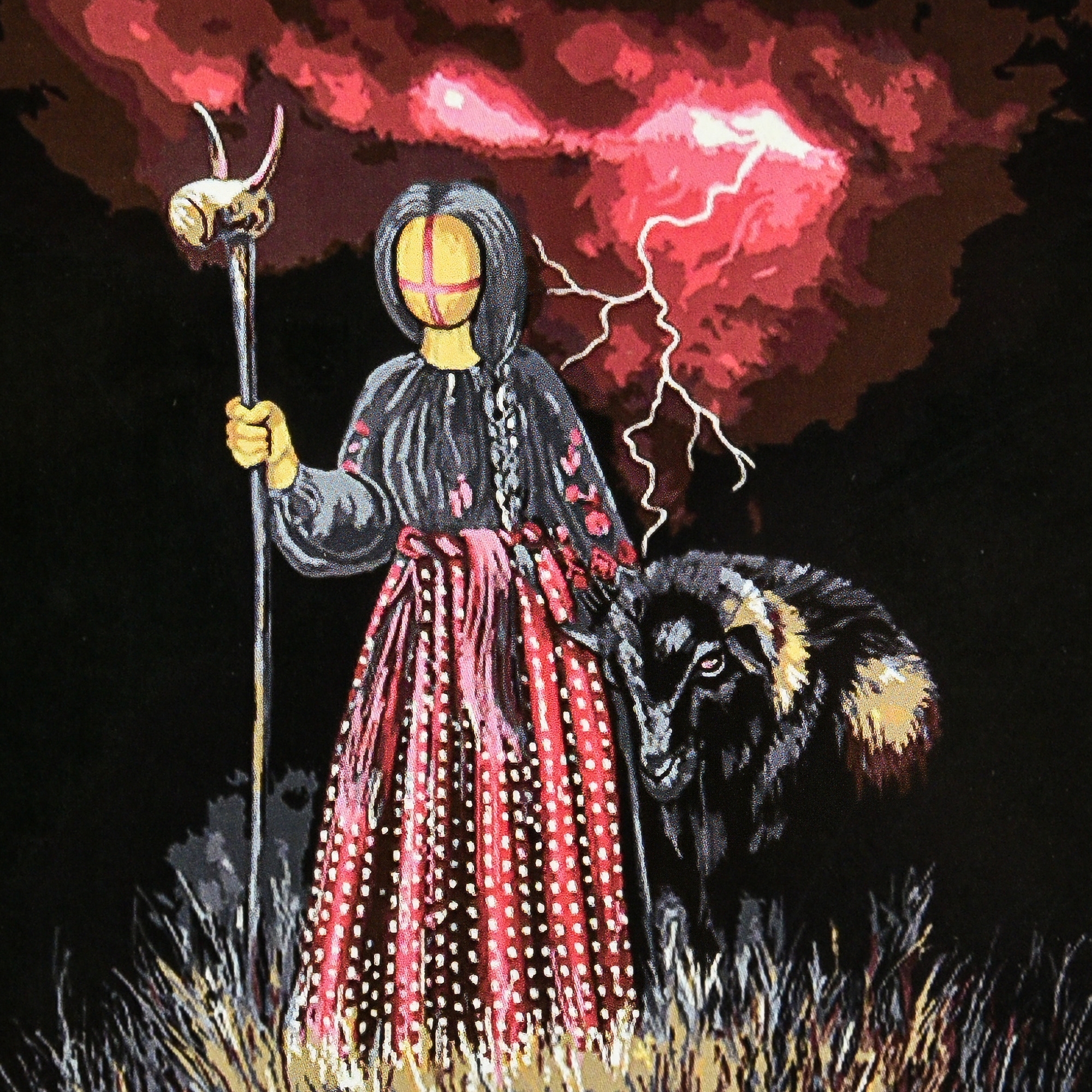 Купить Картина по номерам Strateg Молниеносная на черном фоне 40х40 см (AV4040-85) - Фото 1 Картина по номерам Strateg Молниеносная на черном фоне 40х40 см (AV4040-85) - Фото 1