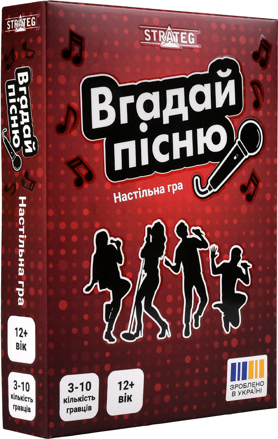 Купить Настольная игра (12+) Strateg Угадай песню (30947) - Фото 1 Настольная игра (12+) Strateg Угадай песню (30947) - Фото 1