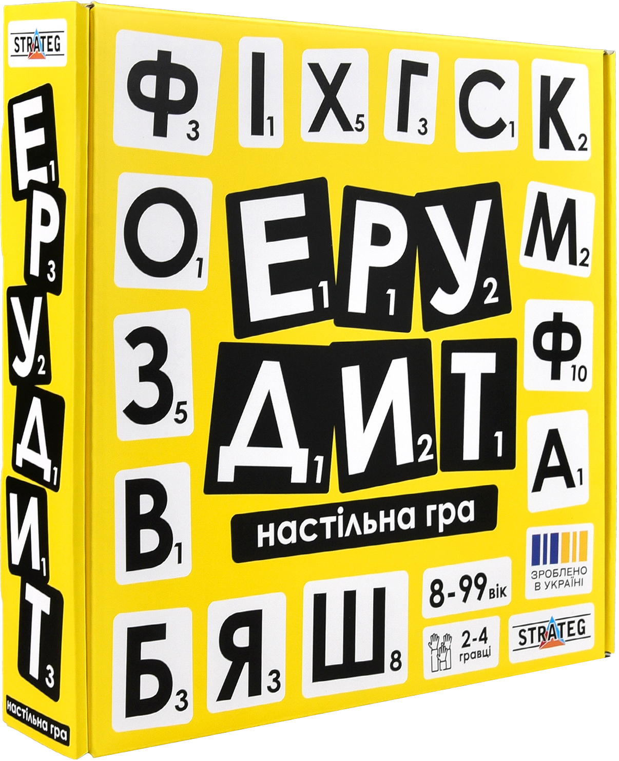 Купить Настольная игра (8+) Strateg Эрудит укр (30619) - Фото 1 Настольная игра (8+) Strateg Эрудит укр (30619) - Фото 1