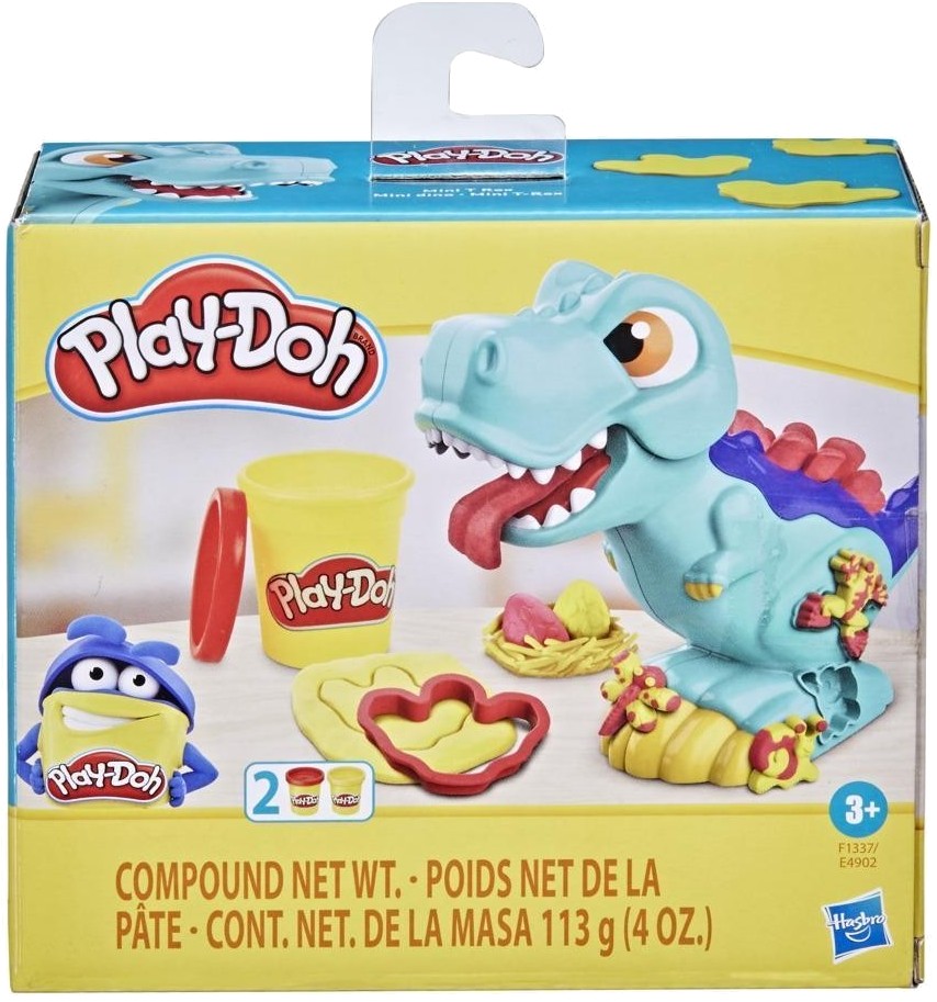 Наборы для лепки Hasbro Любимые наборы в миниатюре "Динозавр T-REX " (E4902_F1337) - Фото 1