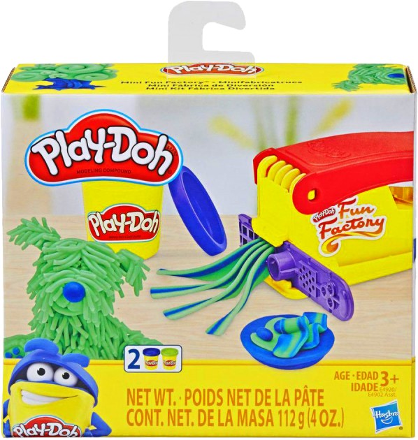 Наборы для лепки Hasbro Play-Doh Mini Любимые наборы в миниатюре ''Весёлая фабрика'' (E4902_E4920) - Фото 1