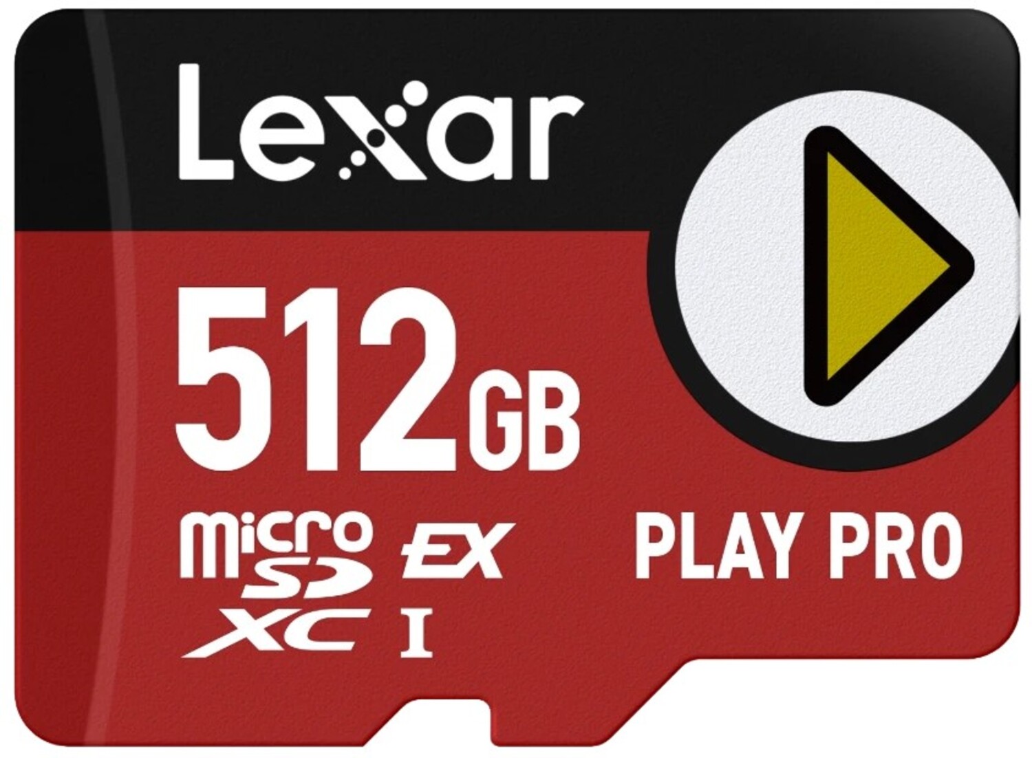 Карта пам'яті Lexar MICRO SDXC 512GB UHS-I PLAY (LMSXPS0512G-BNNNG) - Фото 1