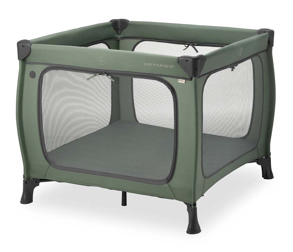 Манеж-кровать HAUCK Sleep N Play SQ Dark Green - Фото 1