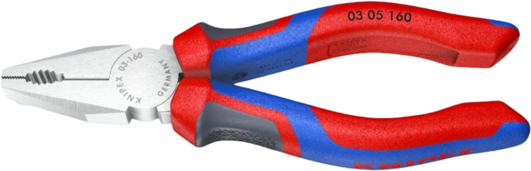 Плоскогубці KNIPEX комбіновані (03 05 160) - Фото 1