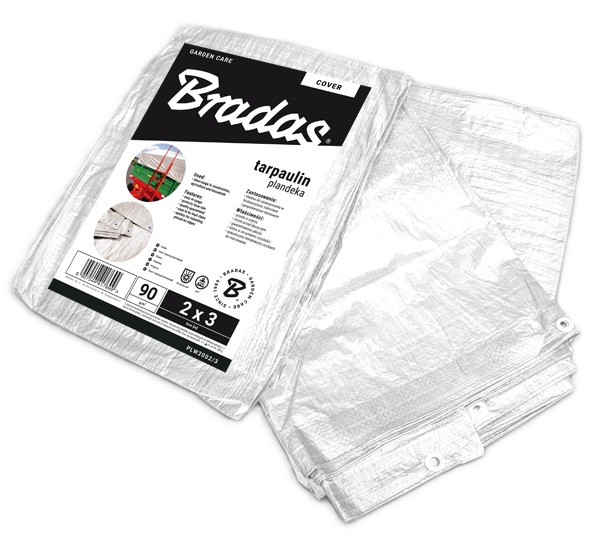 Тент BRADAS 6х10 м 90 г/м White (PLW906/10) - Фото 1