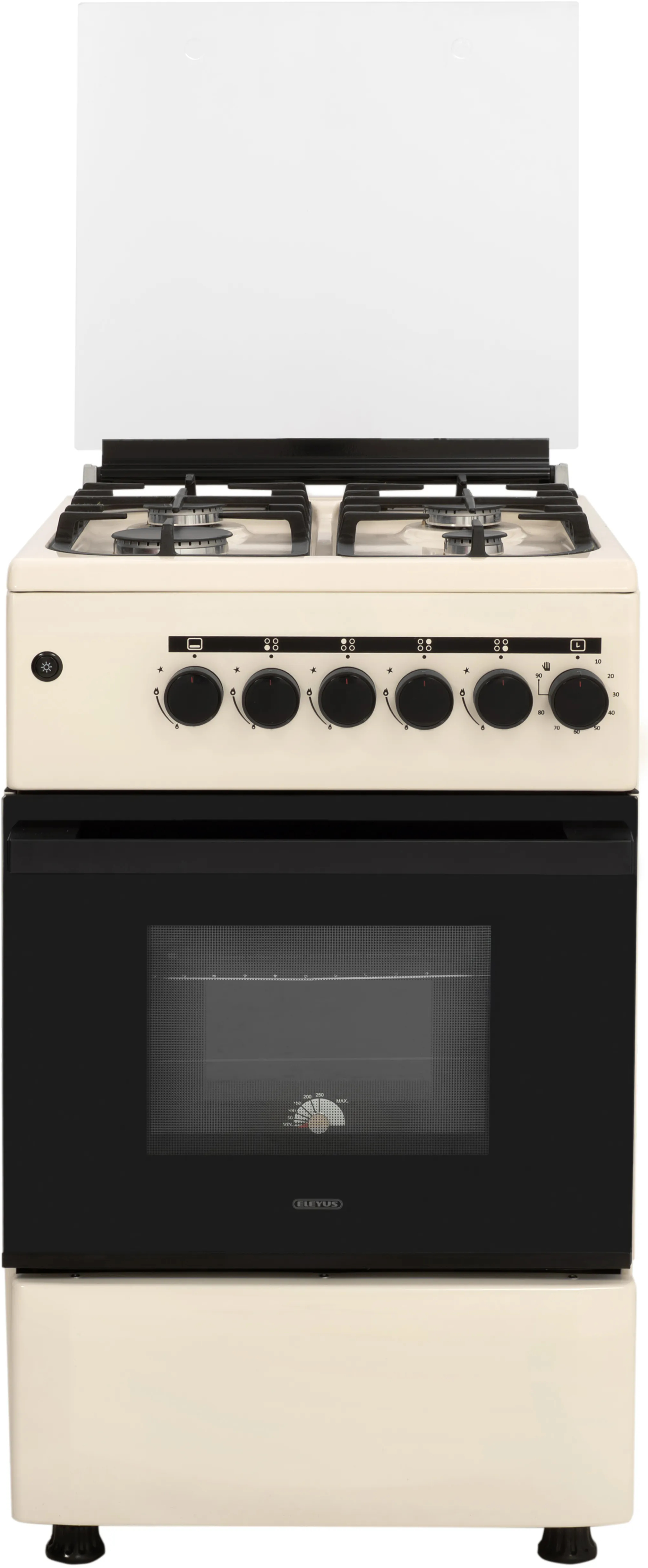 Плита газова ELEYUS CAST 5101 CF BG - Фото 1