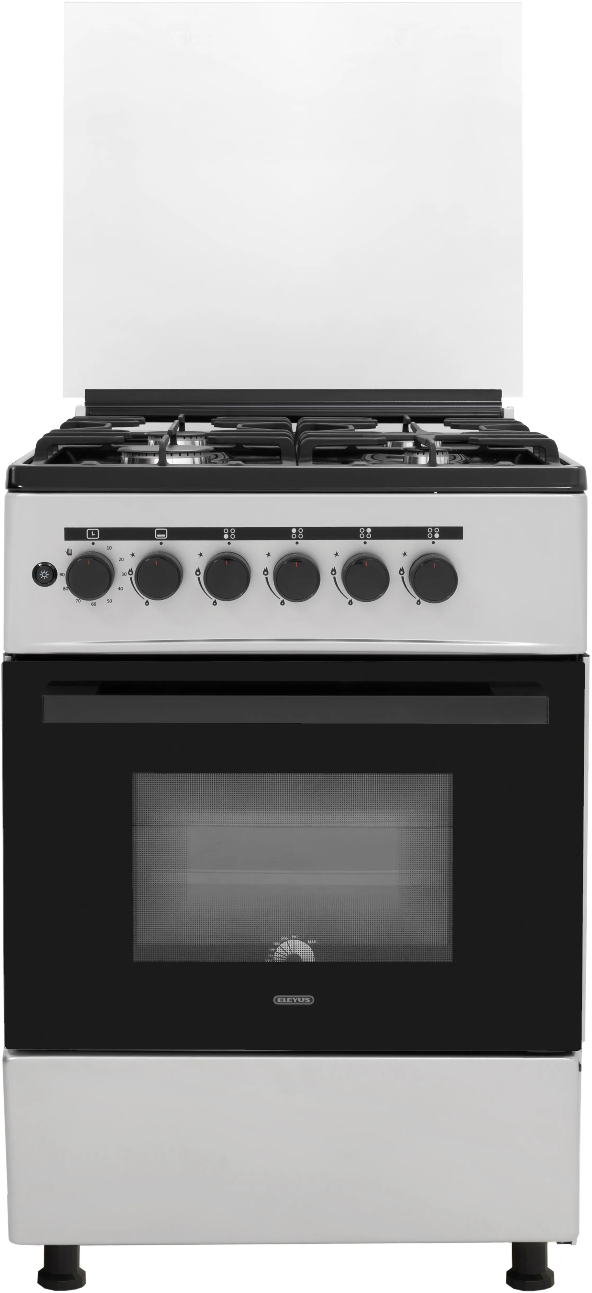 Плита газова ELEYUS CAST 5701 CF BL+GR - Фото 1