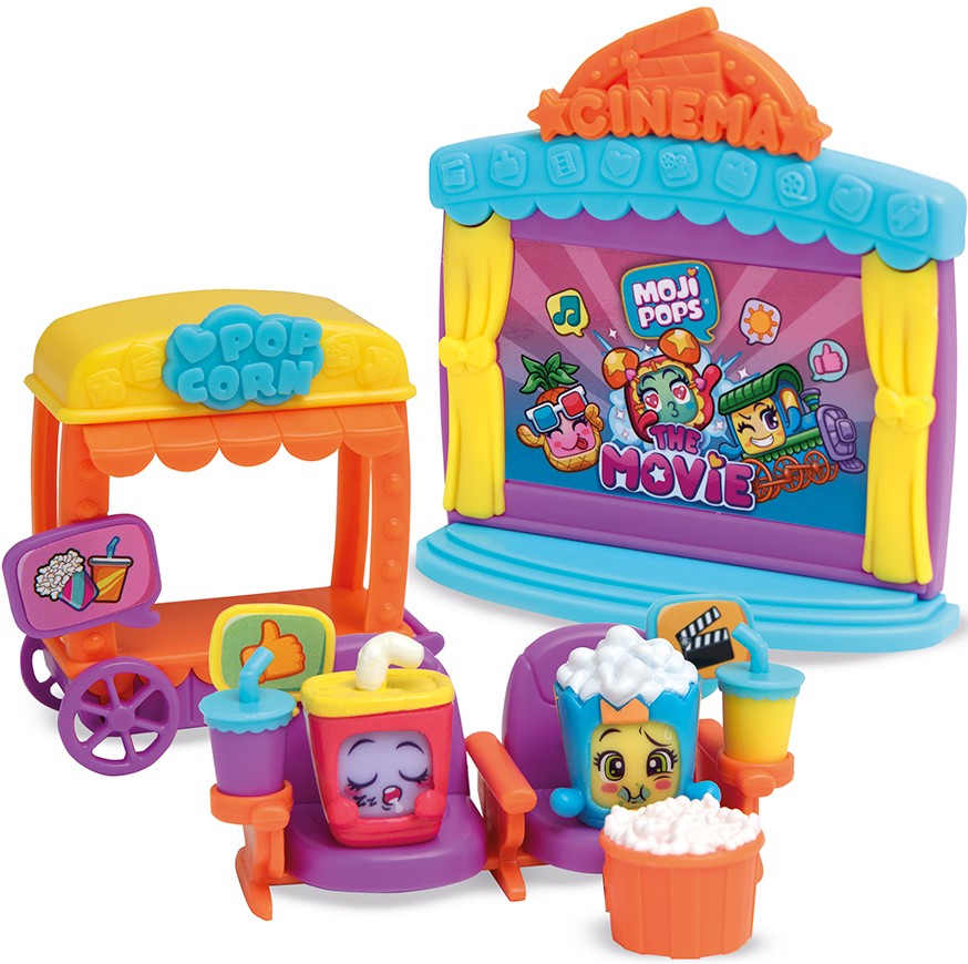 Набор игровых фигурок Moji Pops «Box I Like» – КИНОТЕАТР (2 фигурки, аксессуары)(PMPSV112PL30) - Фото 1
