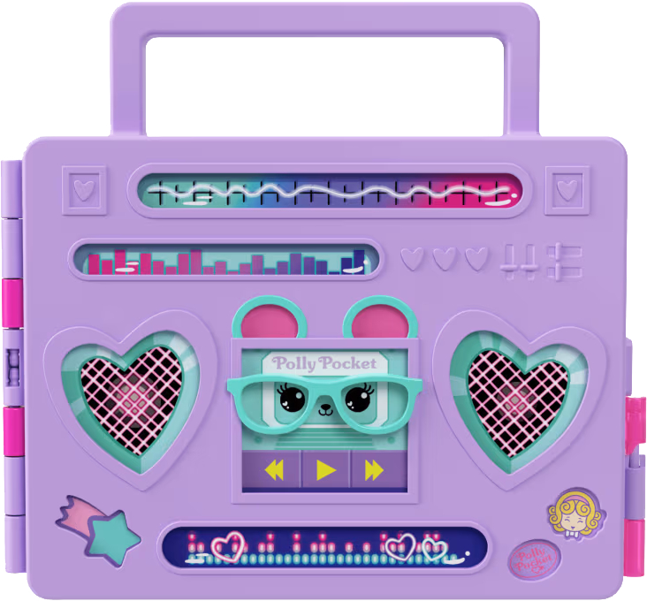 Лялька-сюрприз Polly Pocket Вечірка в стилі диско (HRD65) - Фото 1
