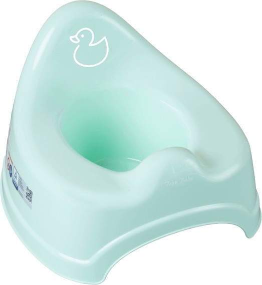 Горщик дитячий Tega Baby Каченя з музикою М'ятний (PO-072-131) - Фото 1