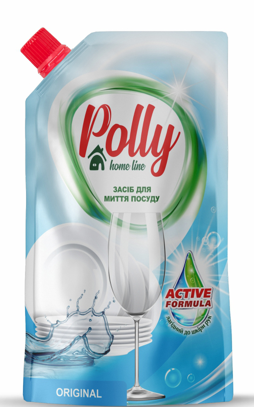 Средство для ручного мытья посуды POLLY Ориджинал 500 мл (PO51295) - Фото 1