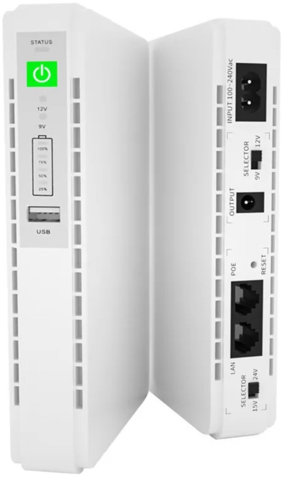 Источник бесперебойного питания FrimeCom POE-432P Mini DC UPS 25W - Фото 1