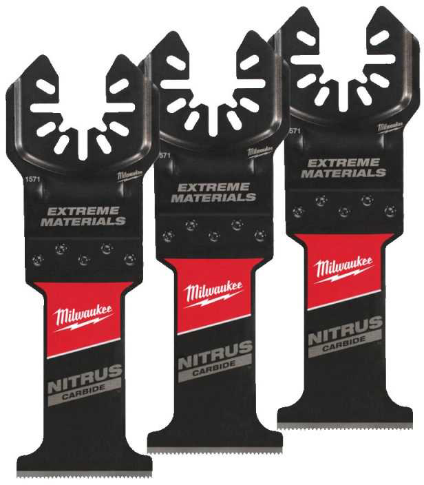 Купити Полотно Milwaukee Bi-Metal Carbide WM Nitrius OPEN-LOK 35х50 мм 3 шт. (48851573) - Фото 1 Полотно Milwaukee Bi-Metal Carbide WM Nitrius OPEN-LOK 35х50 мм 3 шт. (48851573) - Фото 1