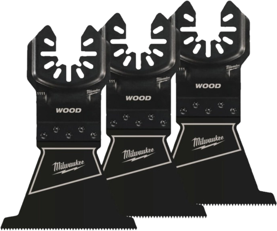 Полотно Milwaukee OPEN-LOK 64х40 мм 3 шт. (48851113) - Фото 1
