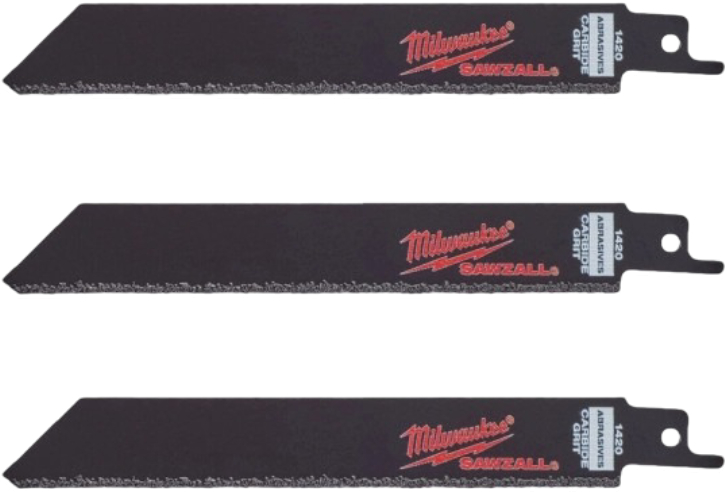 Полотно Milwaukee Carbide Grit 150 мм 3 шт. (48471420) - Фото 1