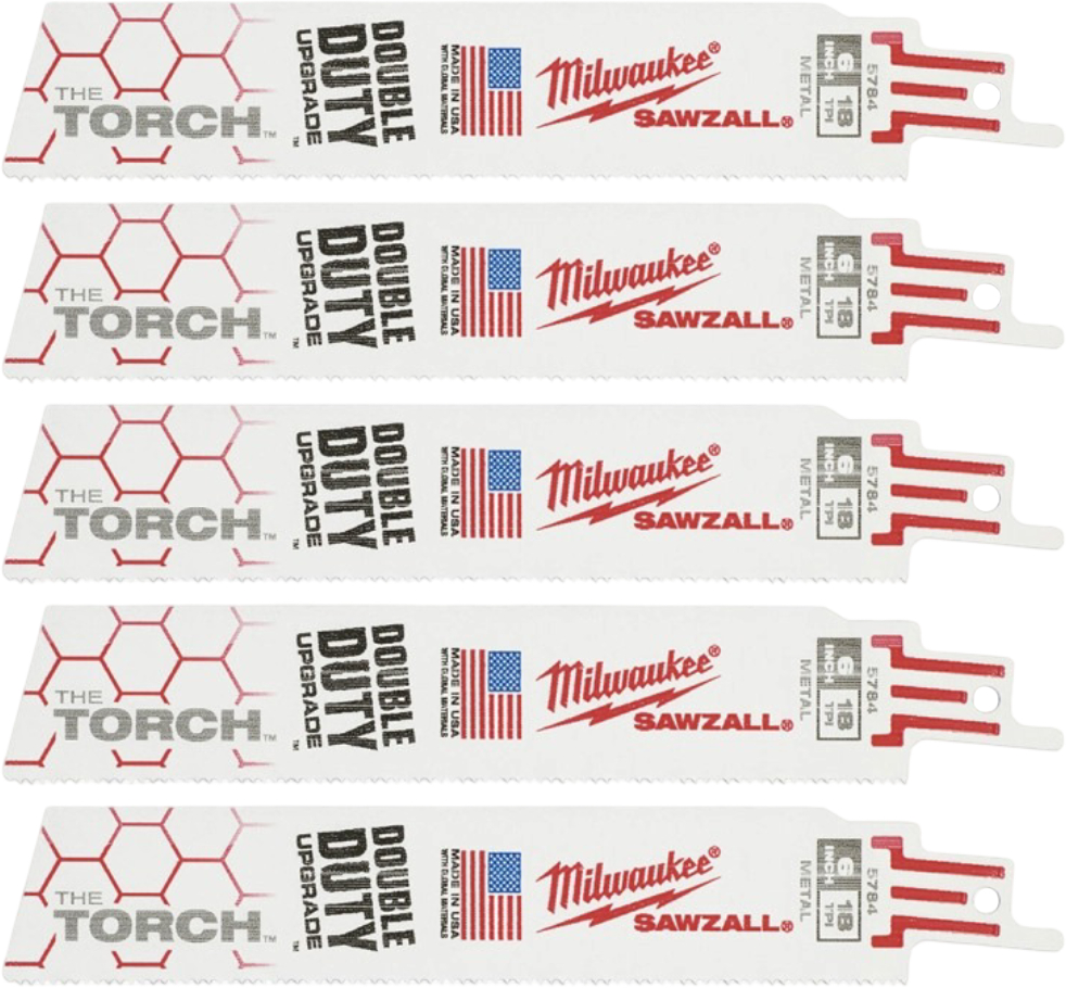 Полотно Milwaukee TORCH 150х1,4 мм 5 шт. (48475784) - Фото 1