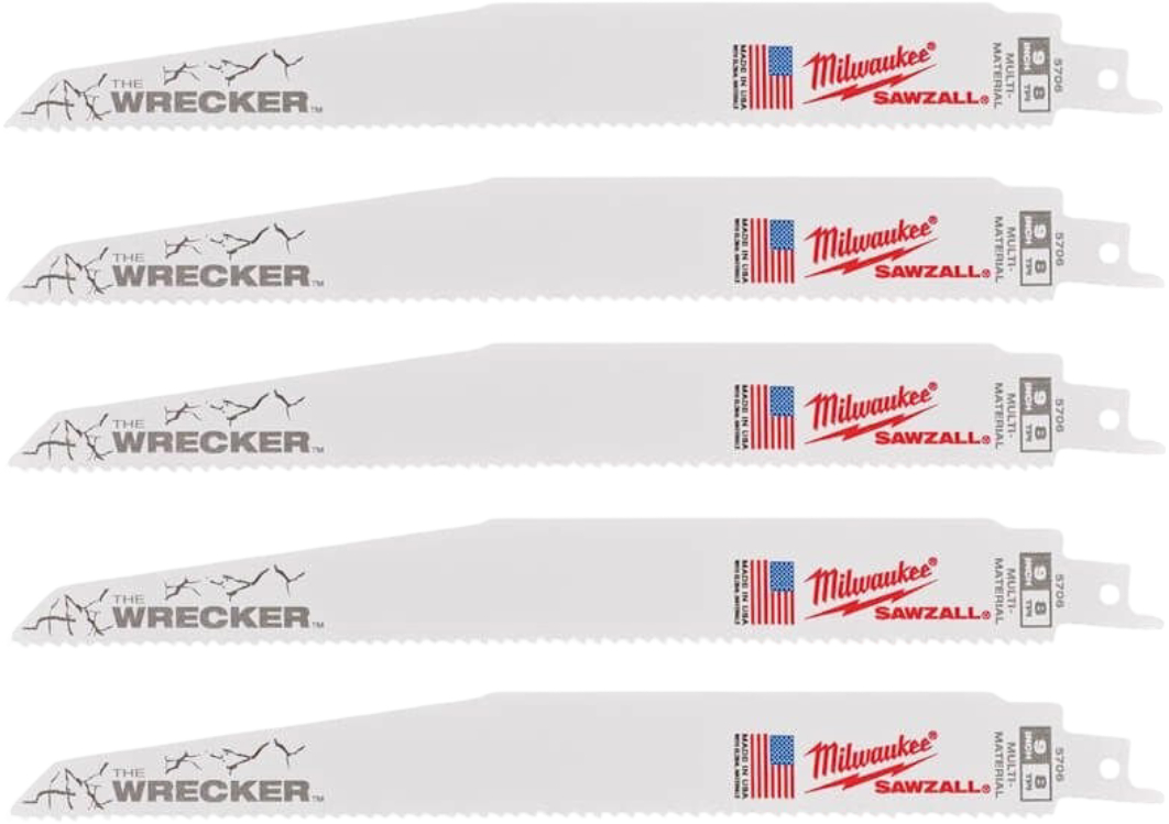Полотно Milwaukee WRECKER 230х3,6/2,3мм 5 шт. (48475706) - Фото 1