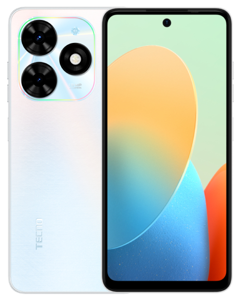 Уценка - Смартфон Tecno Spark Go 2024 3/64Gb Mystery White - Фото 1