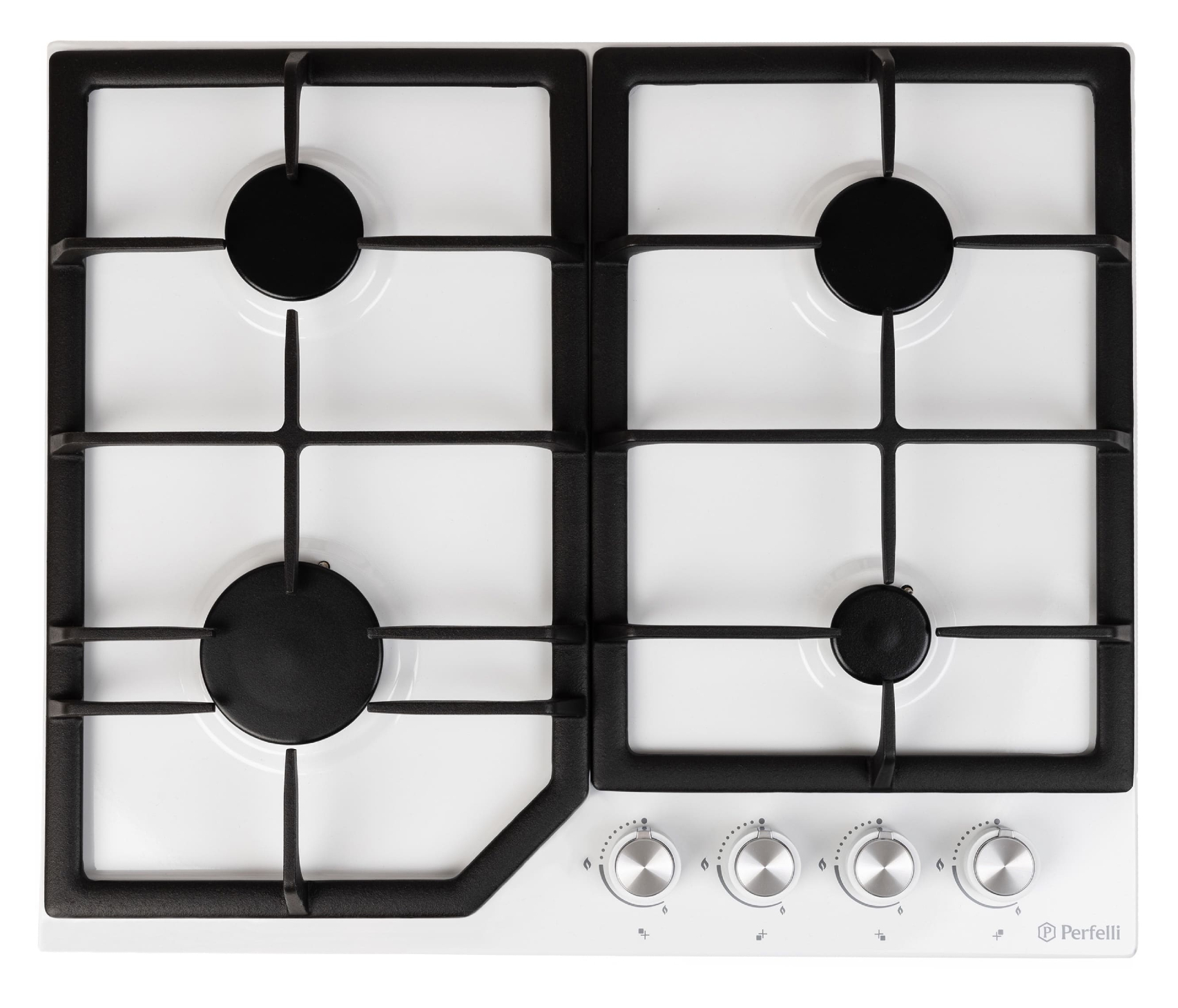 Варильна поверхня газова Perfelli HGM 61424 WH - Фото 1