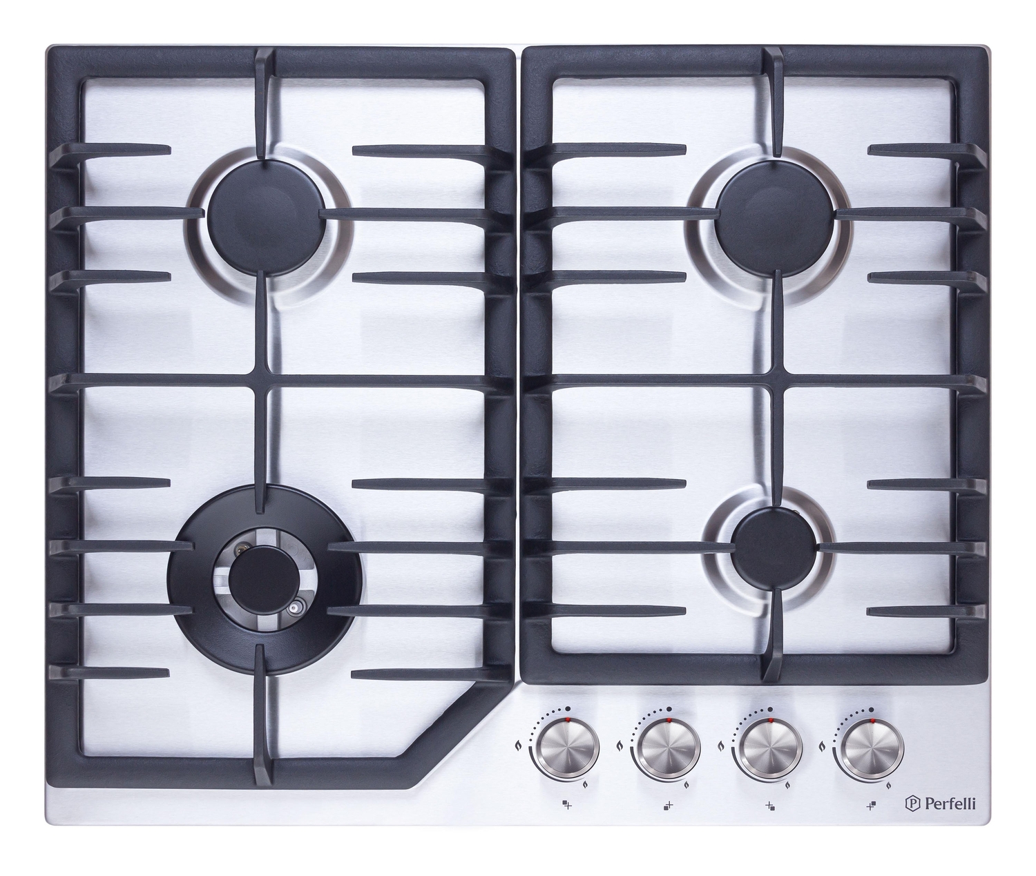 Варильна поверхня газова Perfelli DIAMOND MW69C INOX - Фото 1